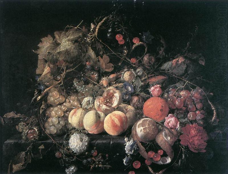 HEEM, Cornelis de Still-Life with Flowers and Fruit sg china oil painting image